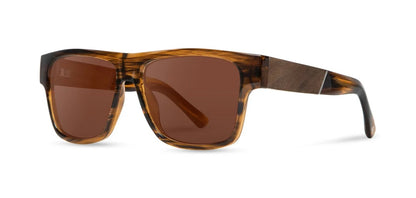 Camp Eyewear - Cliff - Tortoise / Walnut; Brown Polarized