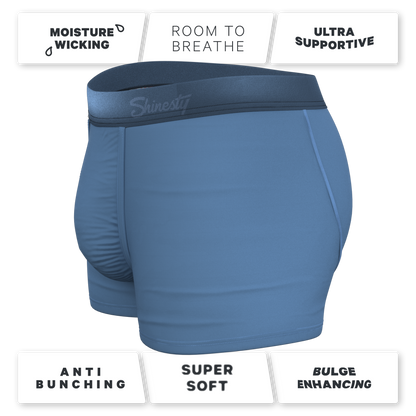 The Cool Cobalt | Slate Blue Ball Hammock® Pouch Trunks Underwear