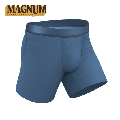 The Cool Cobalt | Slate Blue Ball Hammock® Magnum Big Pouch Underwear