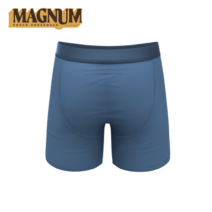 The Cool Cobalt | Slate Blue Ball Hammock® Magnum Big Pouch Underwear
