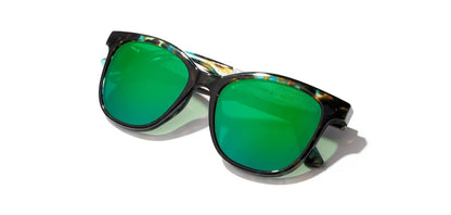 Camp Eyewear - Cove - Blue Opal / Ebony; HD Plus Polarized Green Flash