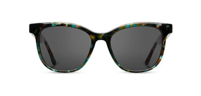 Camp Eyewear - Cove - Blue Opal / Ebony; Basic Polarized Grey