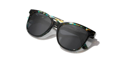 Camp Eyewear - Cove - Blue Opal / Ebony; Basic Polarized Grey