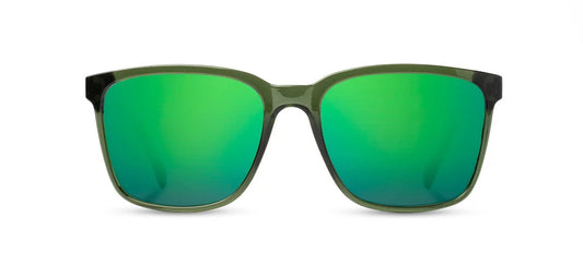 Camp Eyewear - Crag - Fern / Walnut; HD Plus Polarized Green Flash