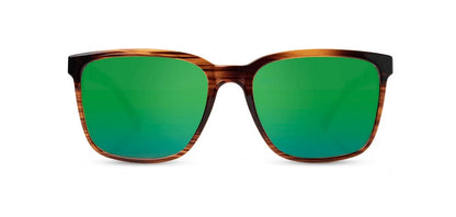 Camp Eyewear - Crag - Tortoise / Walnut; HD Plus Polarized Green Flash