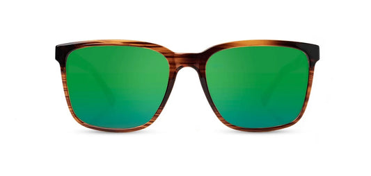 Camp Eyewear - Crag - Tortoise / Walnut; HD Plus Polarized Green Flash