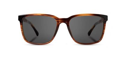 Camp Eyewear - Crag - Tortoise / Walnut; Basic Polarized Grey