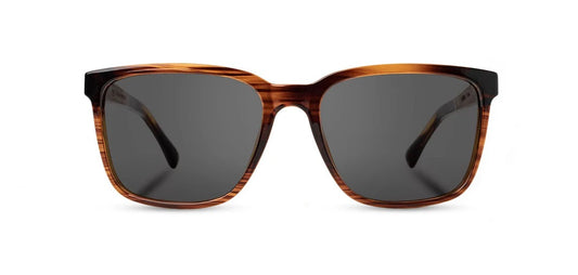 Camp Eyewear - Crag - Tortoise / Walnut; Basic Polarized Grey