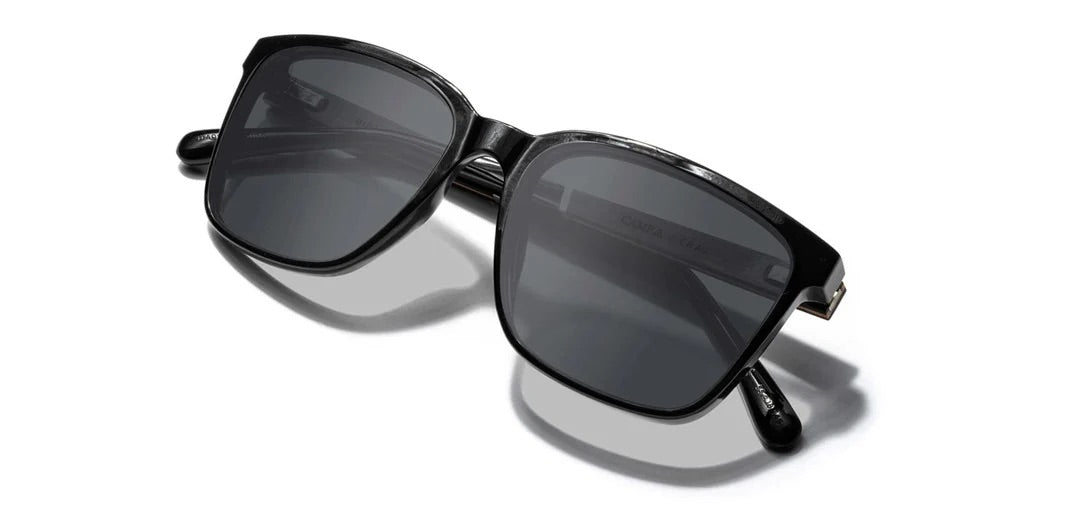 Camp Eyewear - Crag - Black / Ebony; HD Plus Polarized Solar Flash