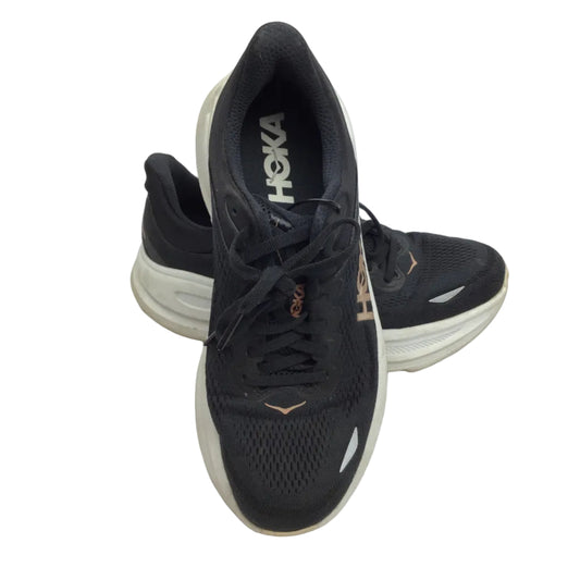 Hoka Bondi 9 Wmn 7.5B Blk/Wht