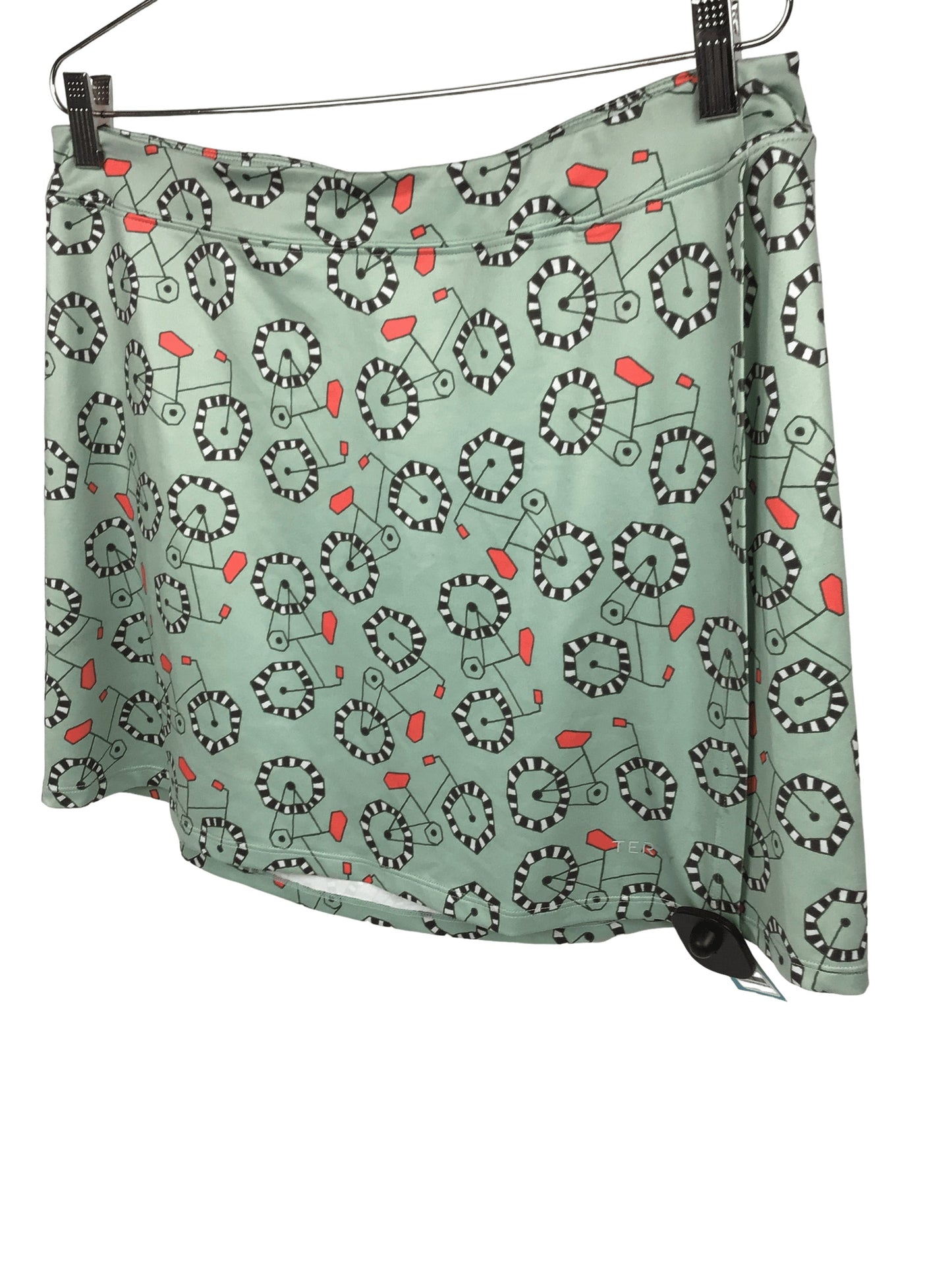Terry Bike Skirt Wmn LG Grn