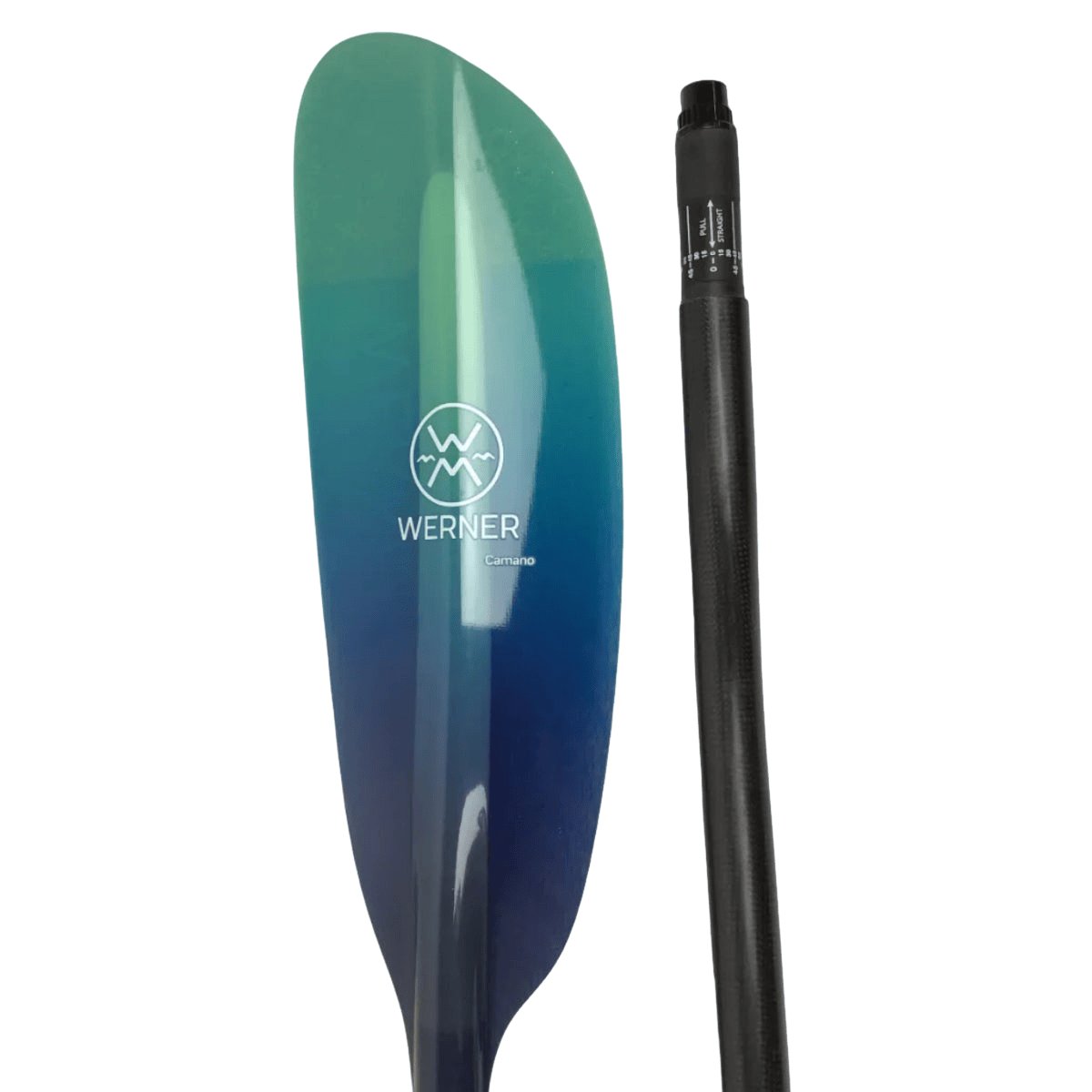 Werner Camano Bent Shaft Fibreglass 230 Blu/Blk