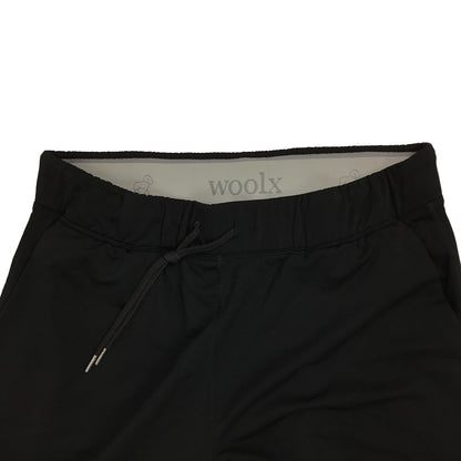 Woolx Joggers Men LG Tall Blk