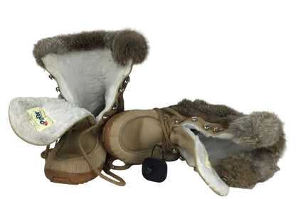 pajar fur boots w eu40 brwn