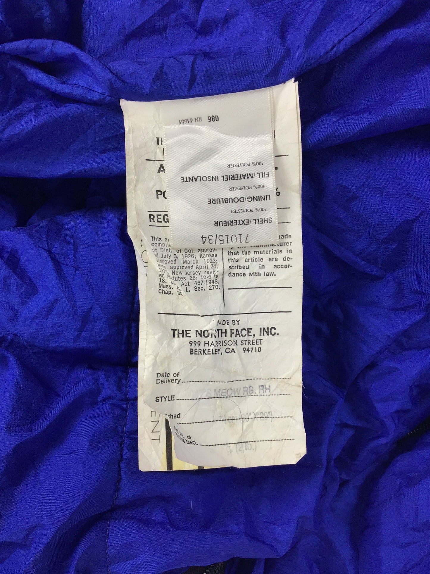 The North Face - Cats Meow Sleeping Bag - Unisex - Blue