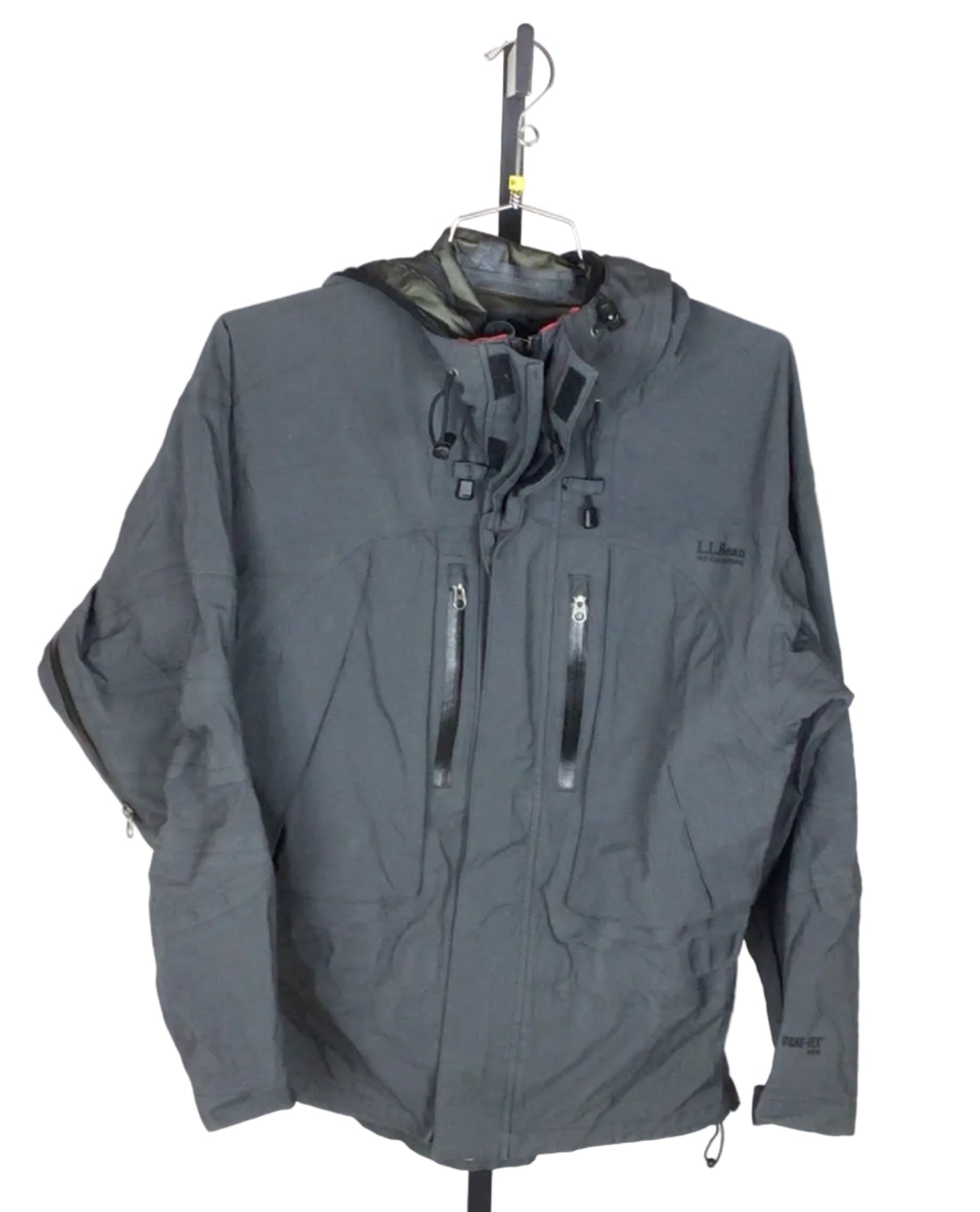 LL BEAN TECH WINTER SHELL MEN MD GRY