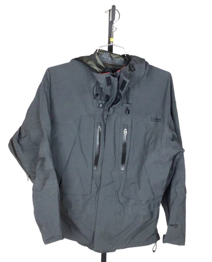LL BEAN TECH WINTER SHELL MEN MD GRY
