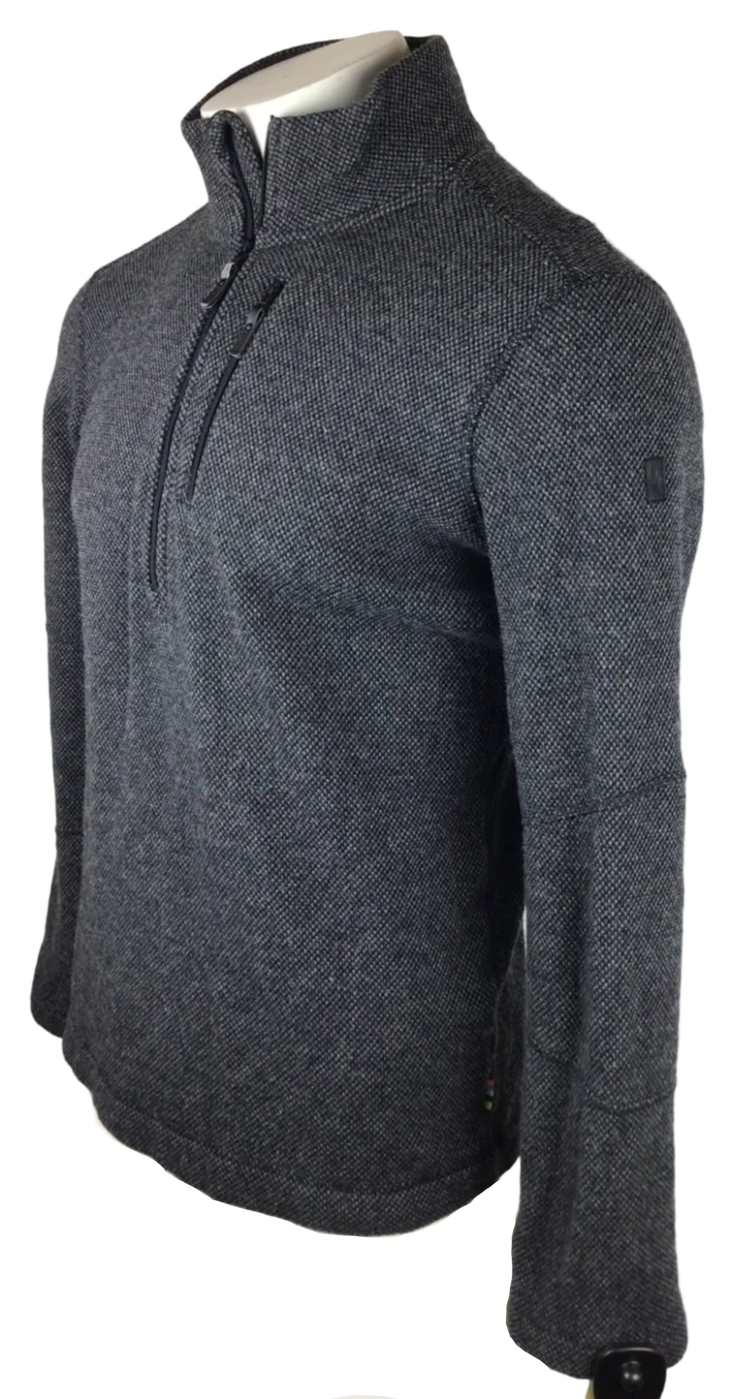 Smartwool Quarte Zip Sweater Men Md Grey