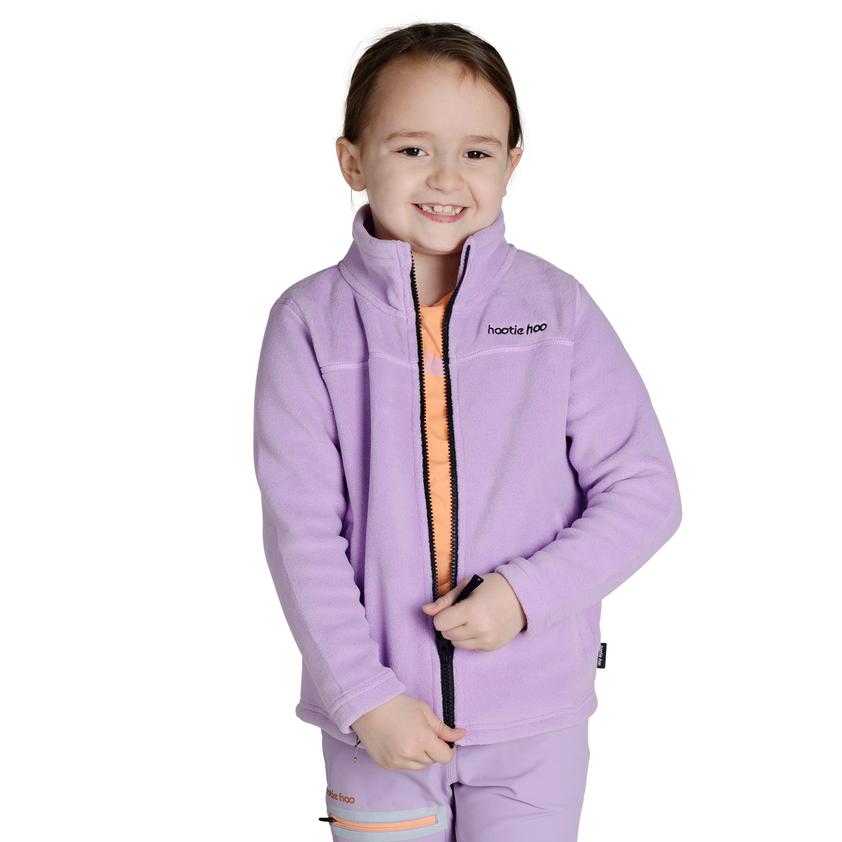 Kids Eyas Fleece Jacket - Lavender