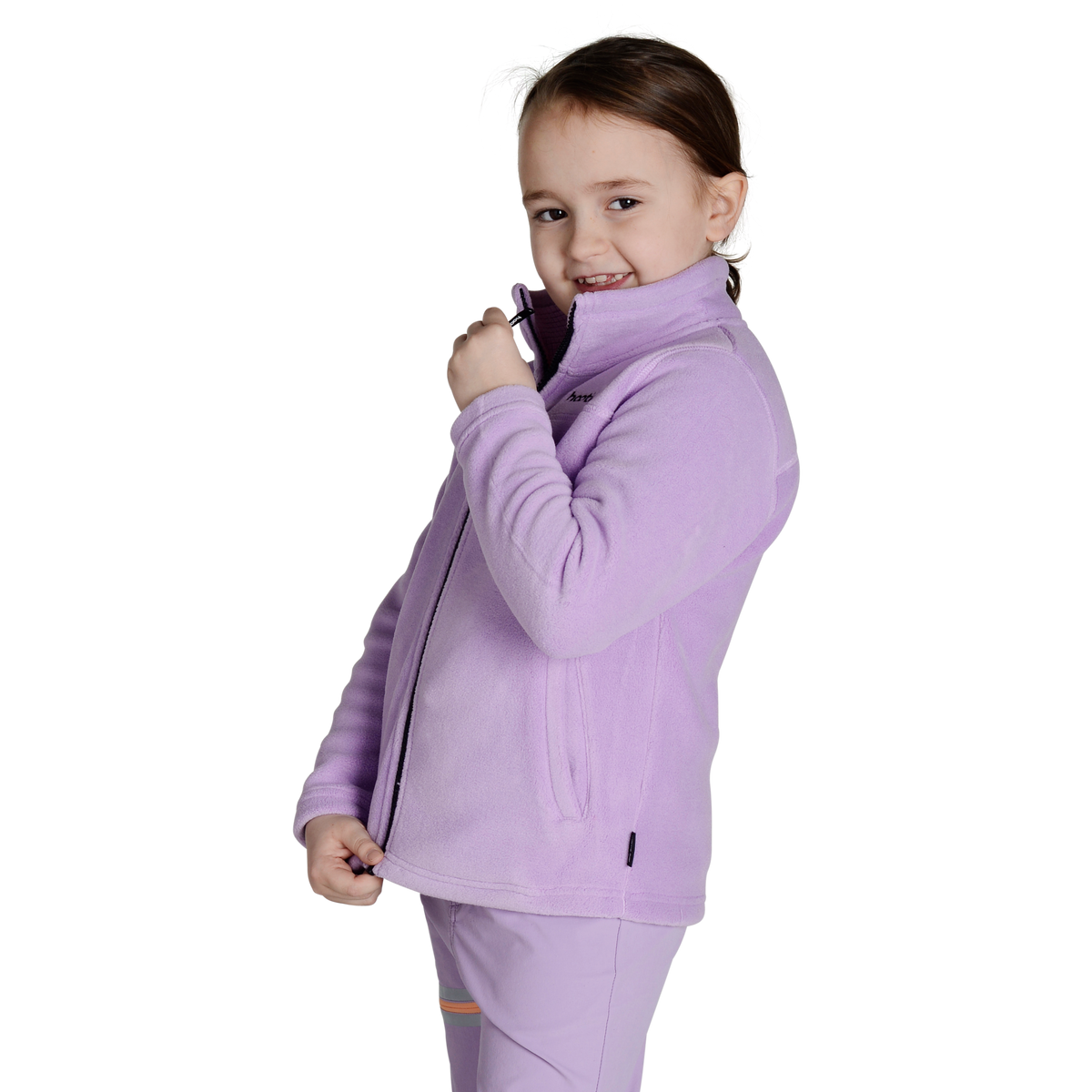 Kids Eyas Fleece Jacket - Lavender