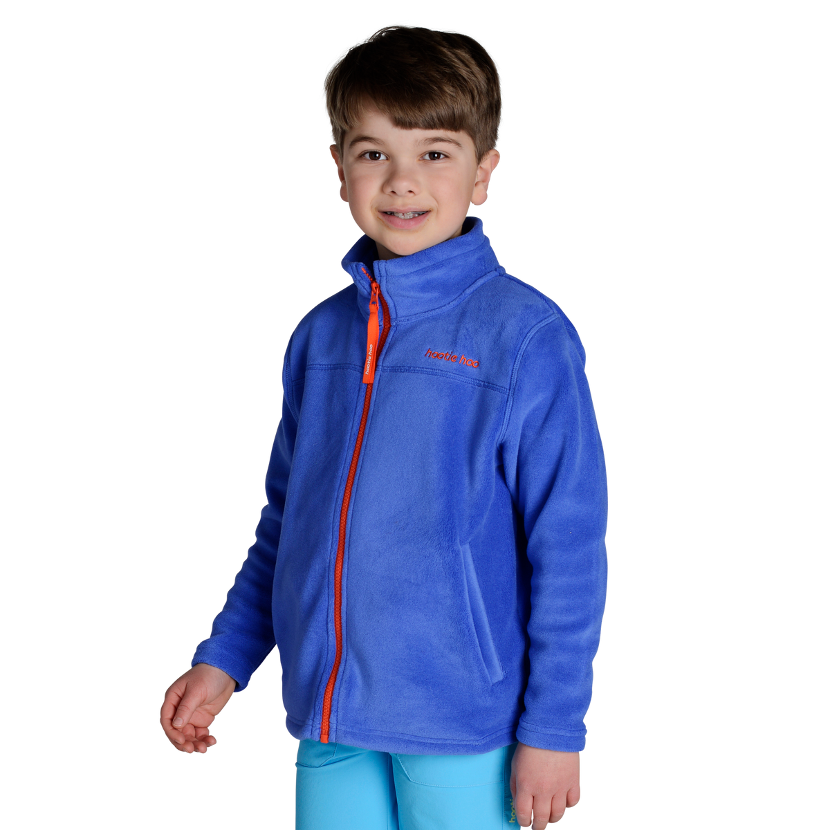 Kids Eyas Fleece Jacket - Vivid Blue