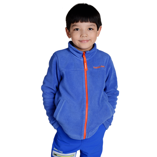 Kids Eyas Fleece Jacket - Vivid Blue