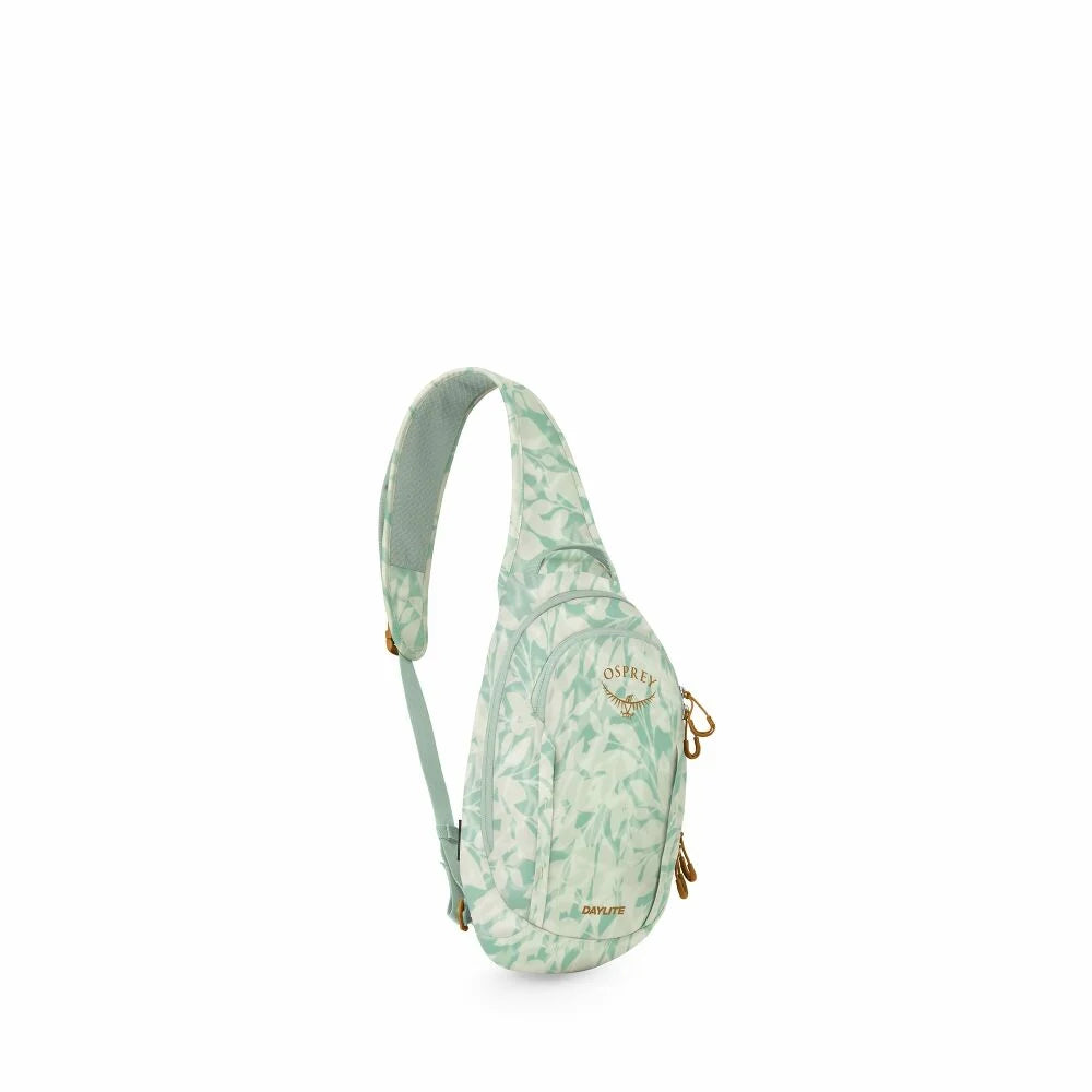 Osprey - Daylite Sling - Shaleafy Print Frosty Mint