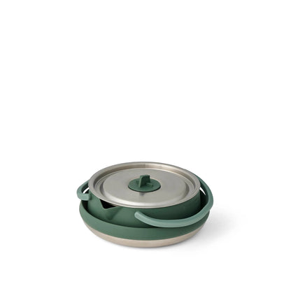 Sea To Summit - Detour SS Collapsible Kettle 1.6L - Laurel Wreath Green