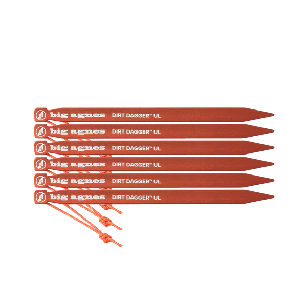 Big Agnes - Dirt Dagger UL 6.75in 6 Pack