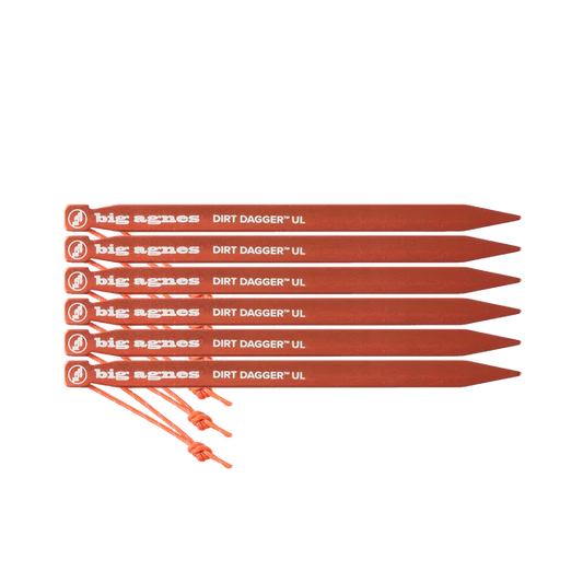 Big Agnes - Dirt Dagger UL 6.75in 6 Pack