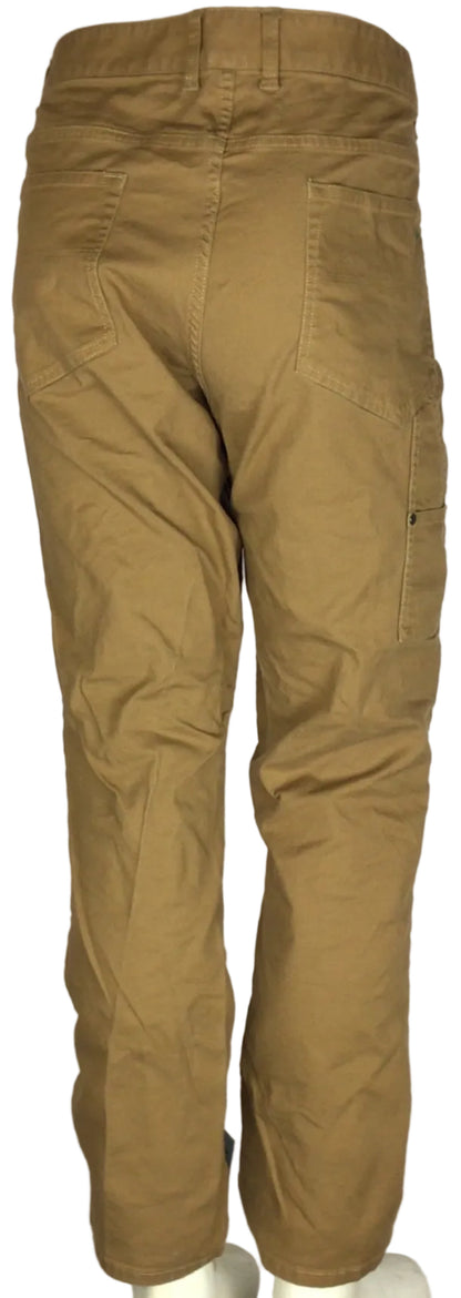 STIO RIVET WORK PANTS MEN 36S BURNT SIENNA