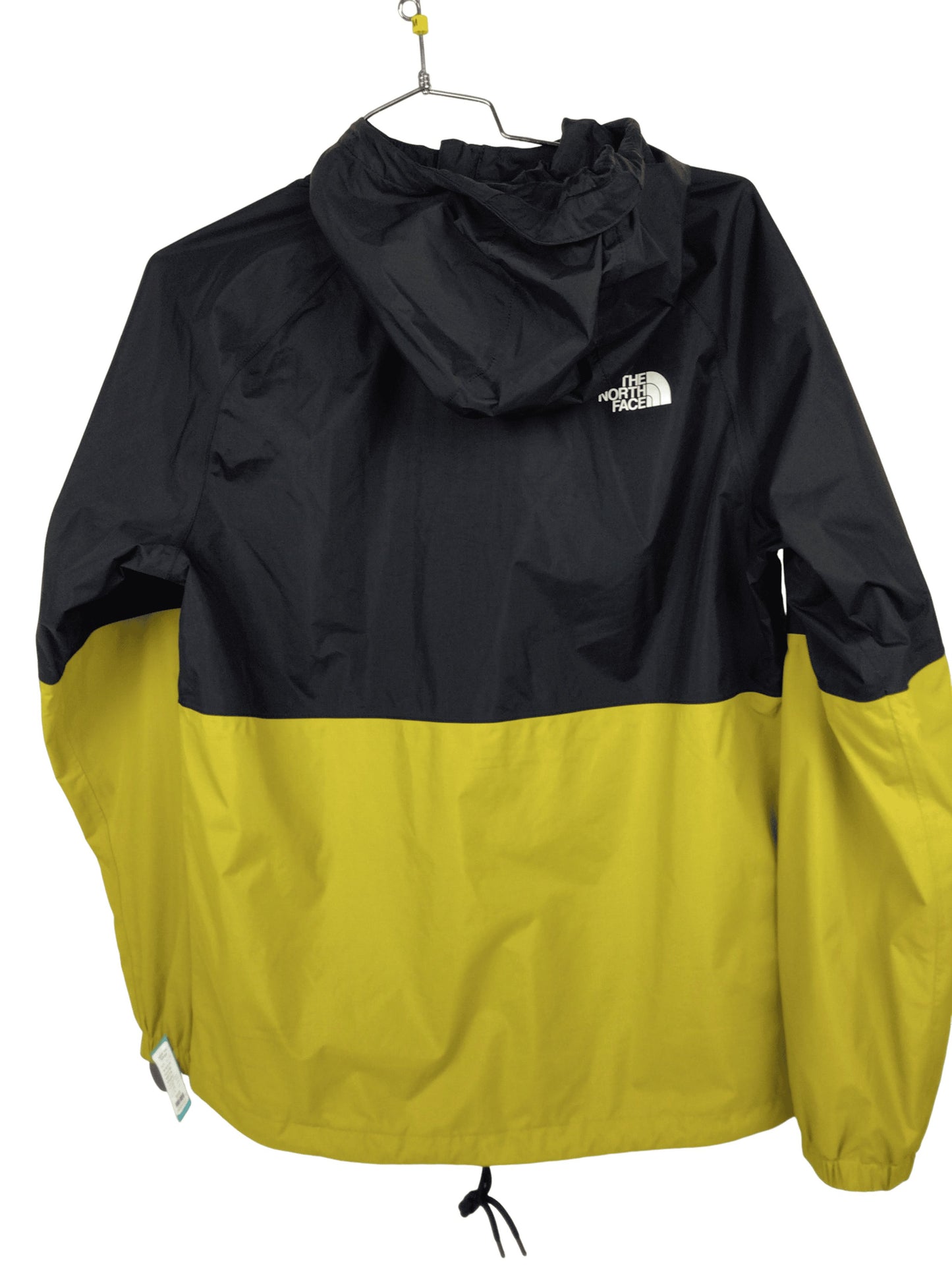 The North Face Dryvent Rain Jacket M Md Yellow/Black