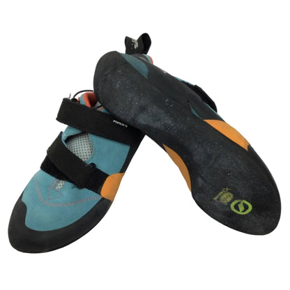 Scarpa Force V Climbing Shoes M8.5/W9.5 Blu/Orng