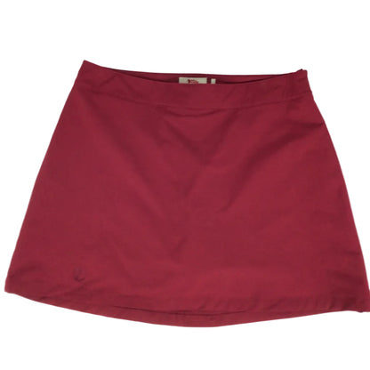 Fjall Raven Lined Skirt Wmn LG Red