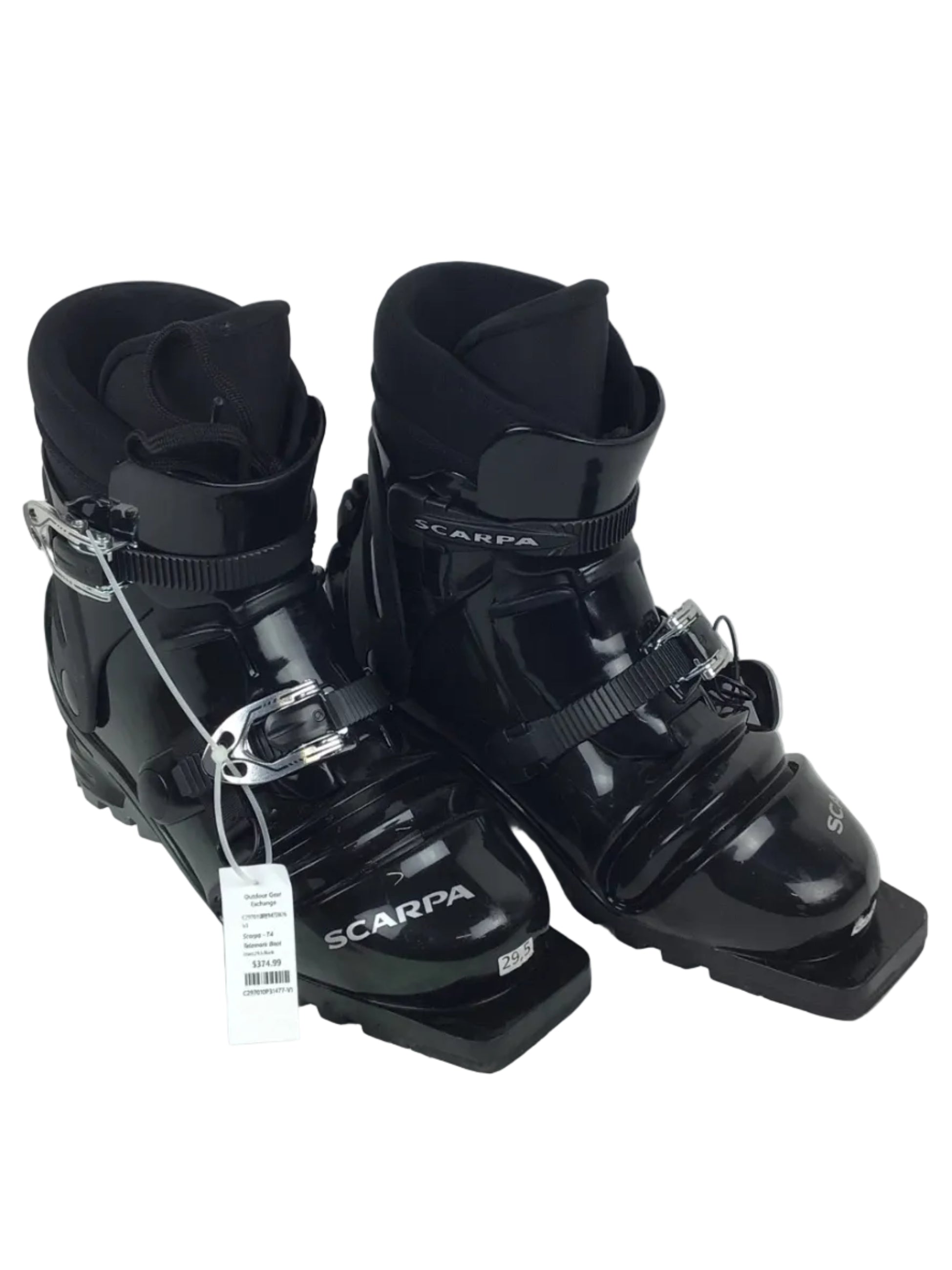 SCARPA　T4 テレマークブーツ Scarpa - T4 Telemark Boot - 29.5 - Black – Outdoor Gear Exchange