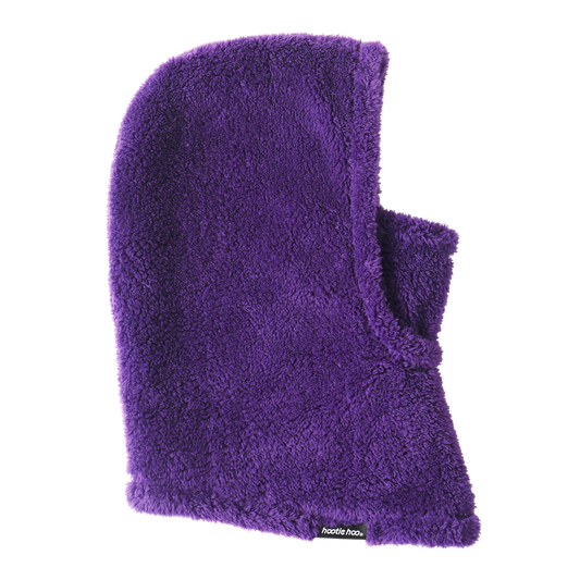 Kids Kozy Fleece Hood - Grape