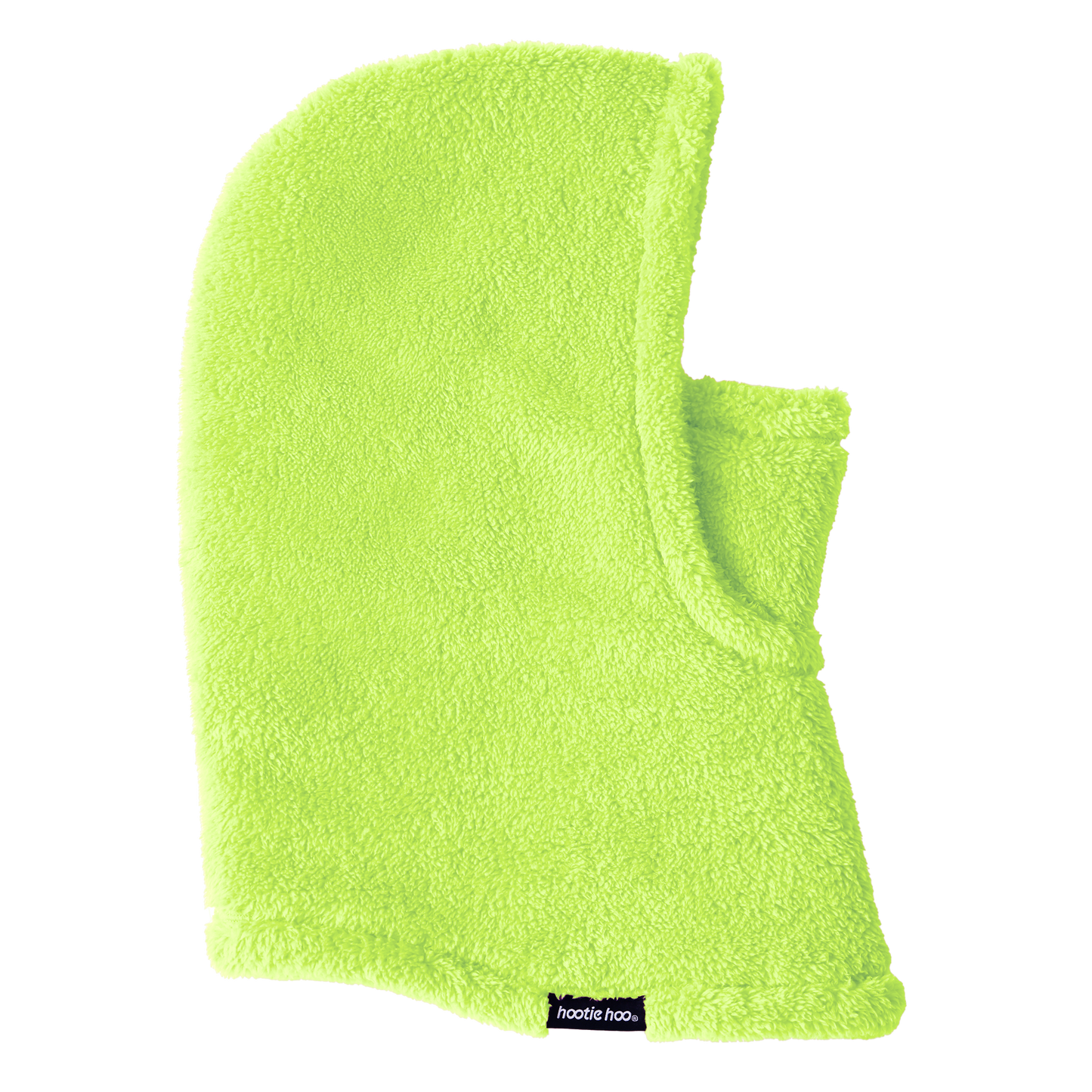 Kids Kozy Fleece Hood - Lime