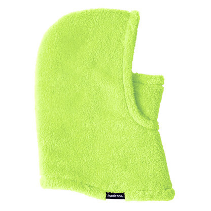 Kids Kozy Fleece Hood - Lime