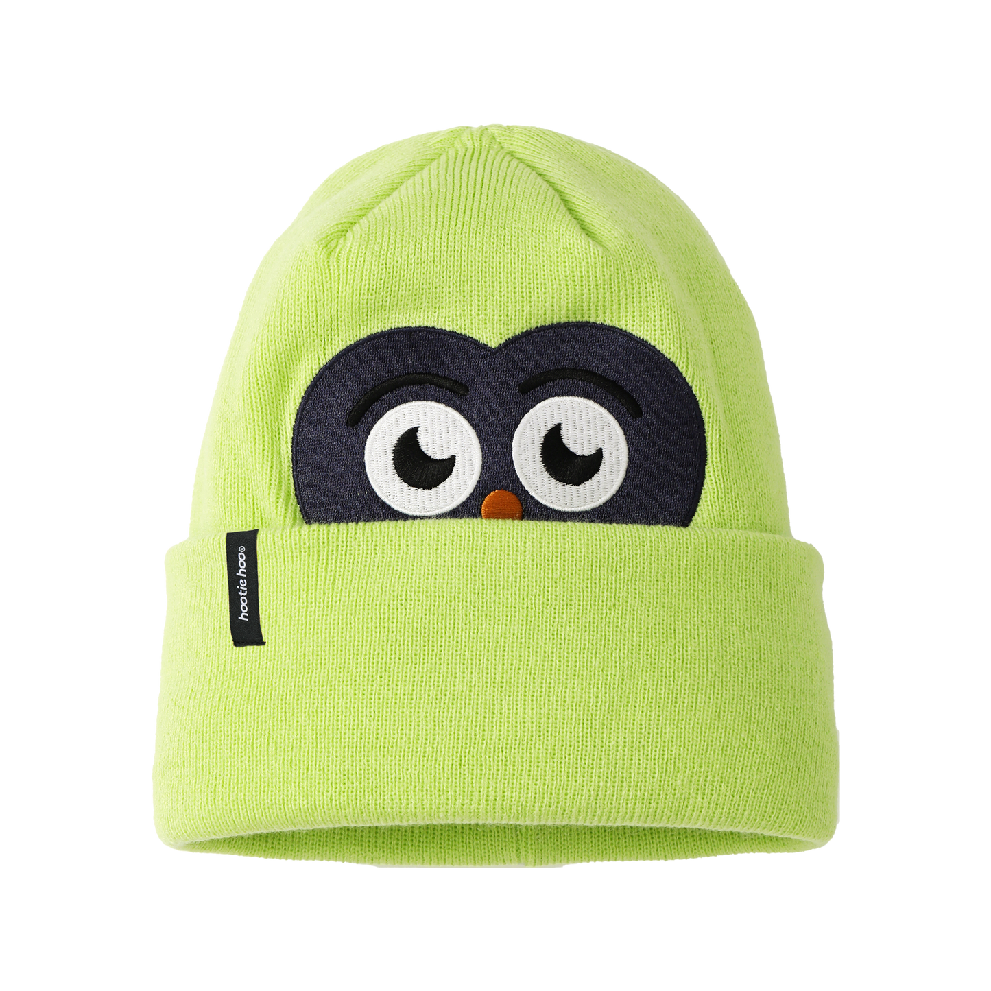 Kids Owlet Beanie - Lime