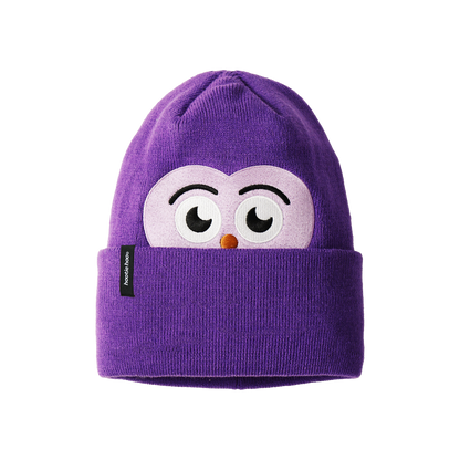 Kids Owlet Beanie - Grape