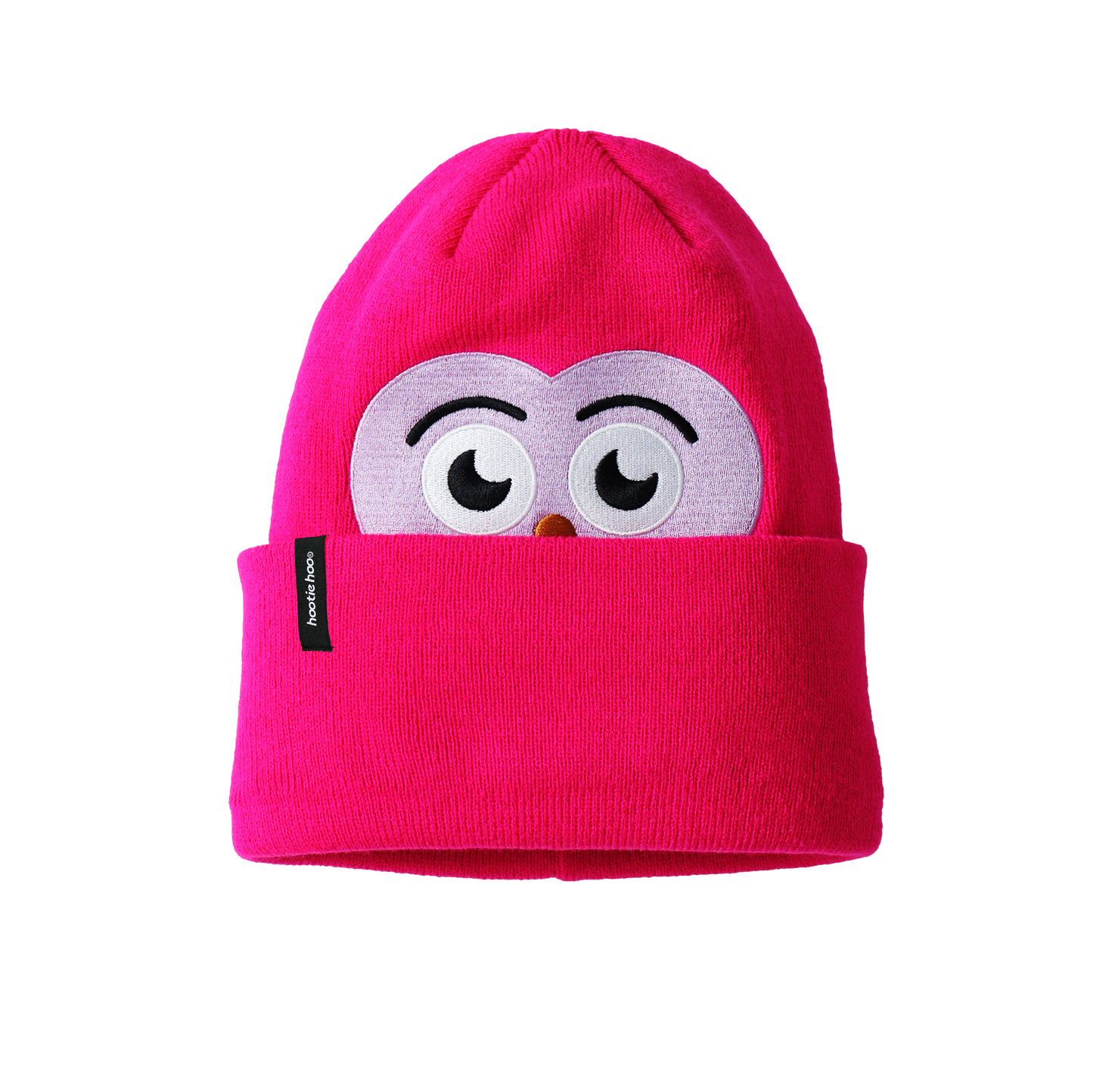 Kids Owlet Beanie - Hot Pink