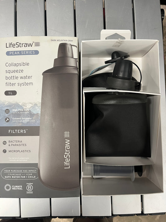 Lifestraw 1L Squeeze Filter Gry