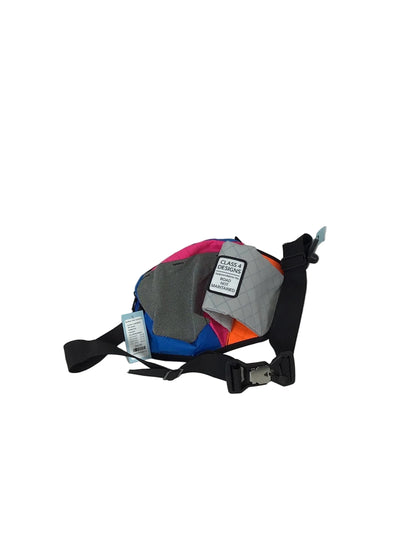 CLASS 4 DESIGNS SM SLING W/BOTTLE HOLDER  BLU/PINK/ORAN