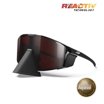 Julbo - Edge Cover - Black/Black REACTIV 0 4 High Contrast