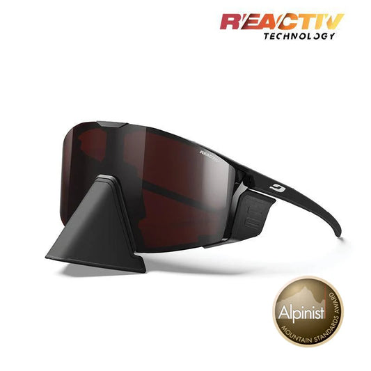 Julbo - Edge Cover - Black/Black REACTIV 0 4 High Contrast