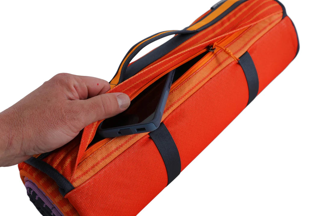 Nemo - Victory Patio Blanket - Sun Orange Stripe
