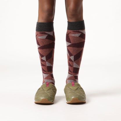 Fits - Gemtones Full Cushion Over Calf - Marsala