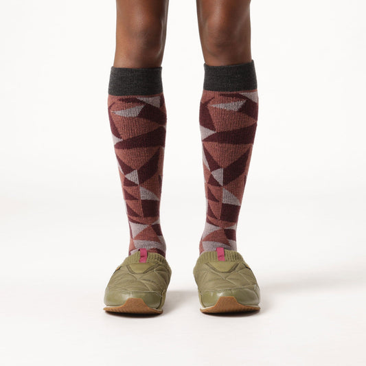 Fits - Gemtones Full Cushion Over Calf - Marsala
