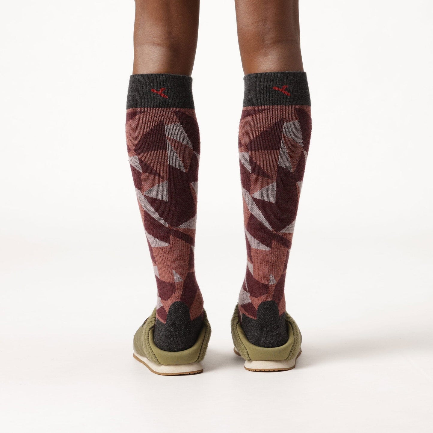 Fits - Gemtones Full Cushion Over Calf - Marsala