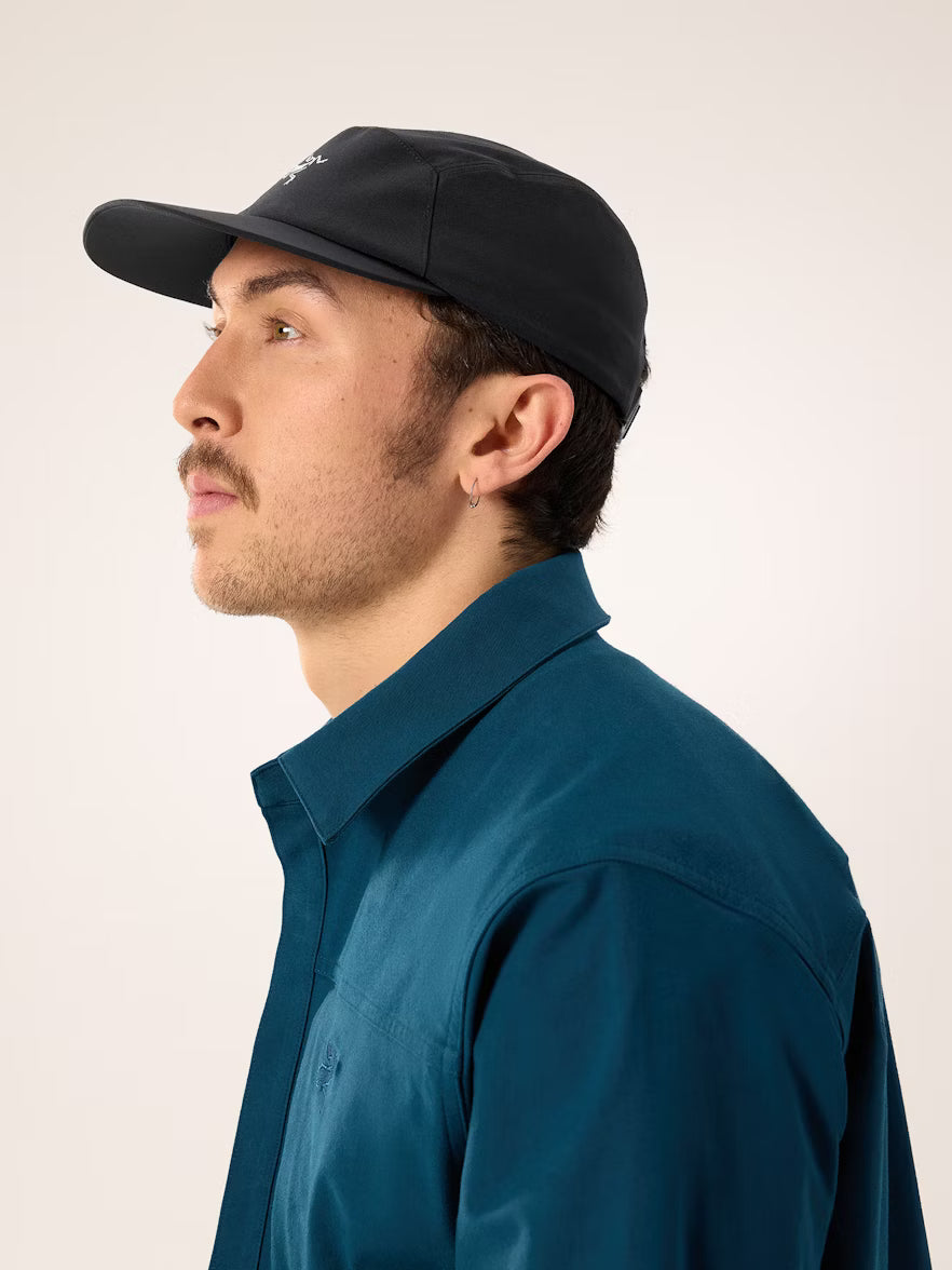 帽子 ARC'TERYX GAMMA 5 PANEL CAP 57cm S-M Arc'teryx - Gamma 5 Panel Cap - Black/Arctic Silk – Outdoor Gear